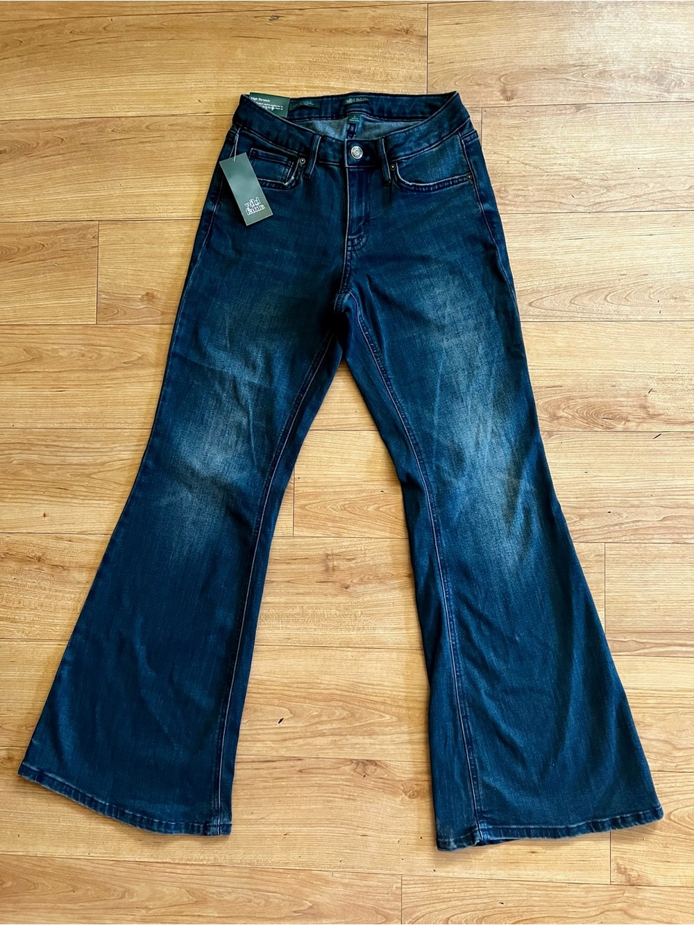 wild fable Dark Blue Flare Jeans